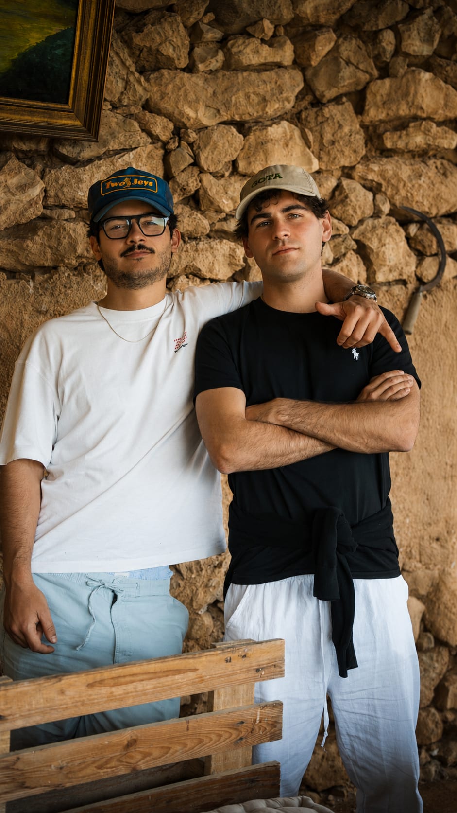 Richi y Jandro, fundadores de Maen Studios